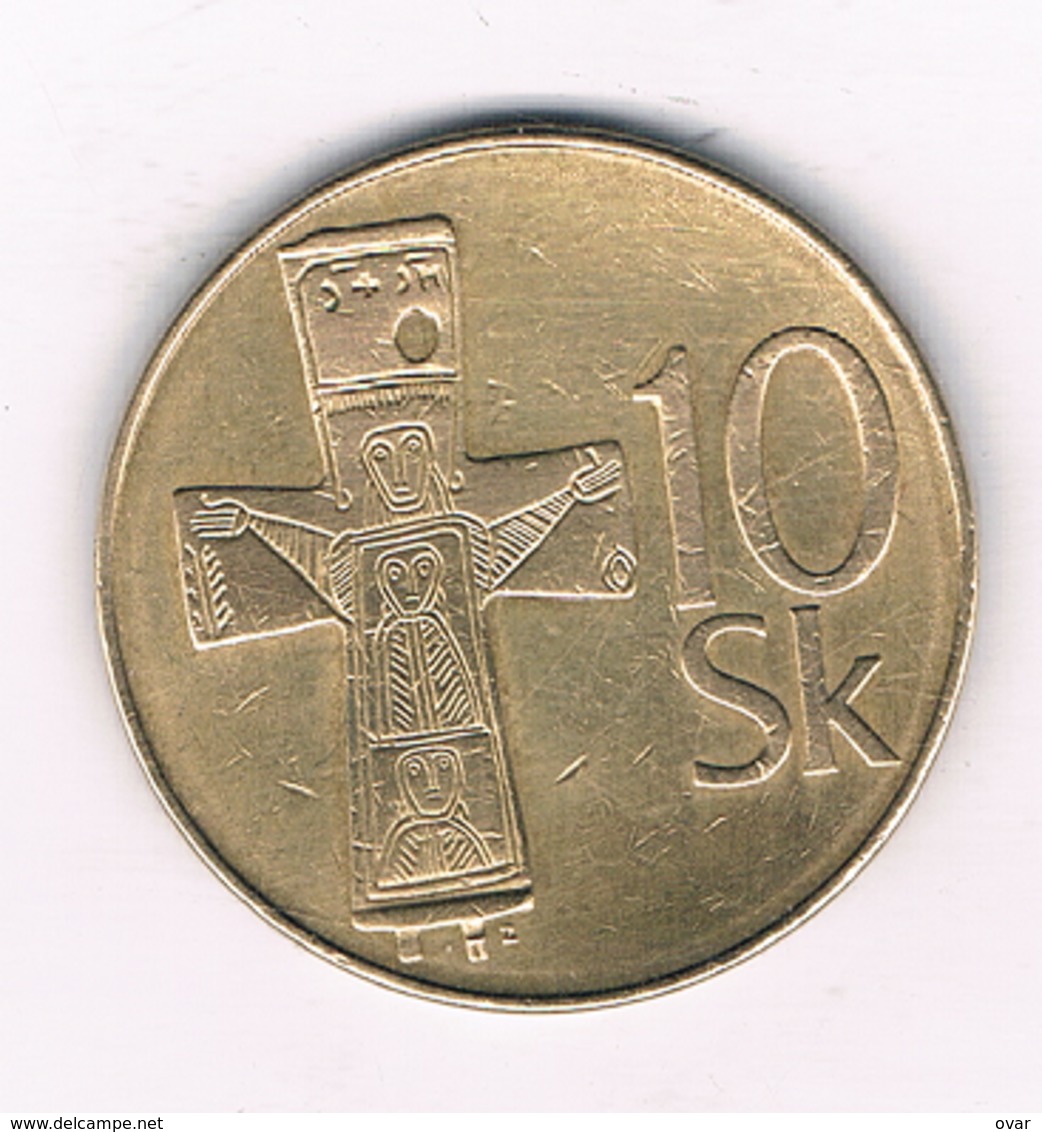 10 KORUN   1993 SLOWAKIJE /3804/ - Slovaquie