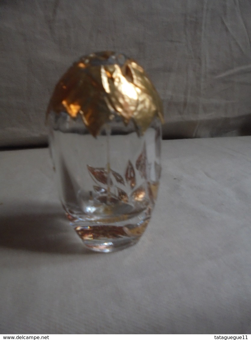 Ancien - Flacon vaporisateur Eau de parfum L'Or de Torrente 50 ml vide