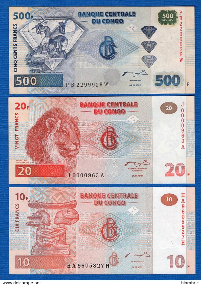 Congo  Belge6  Billets  Neuf - République Démocratique Du Congo & Zaïre