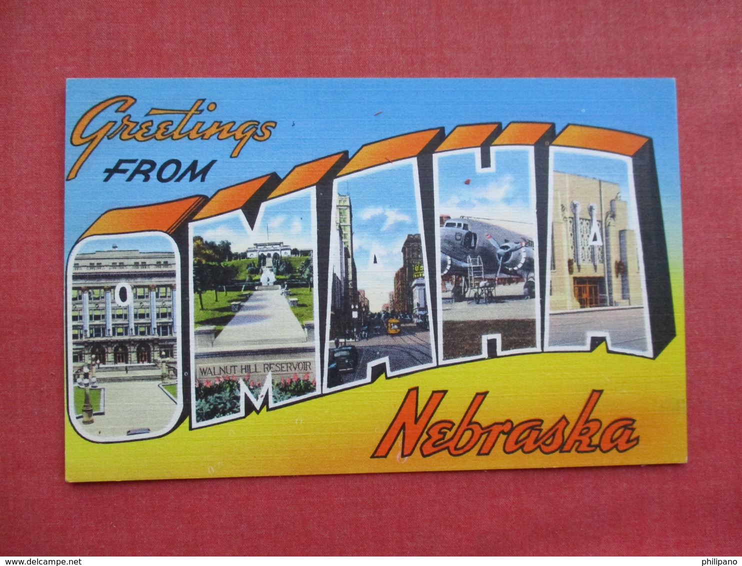 Greetings   Nebraska > Omaha  Ref 3320 - Omaha