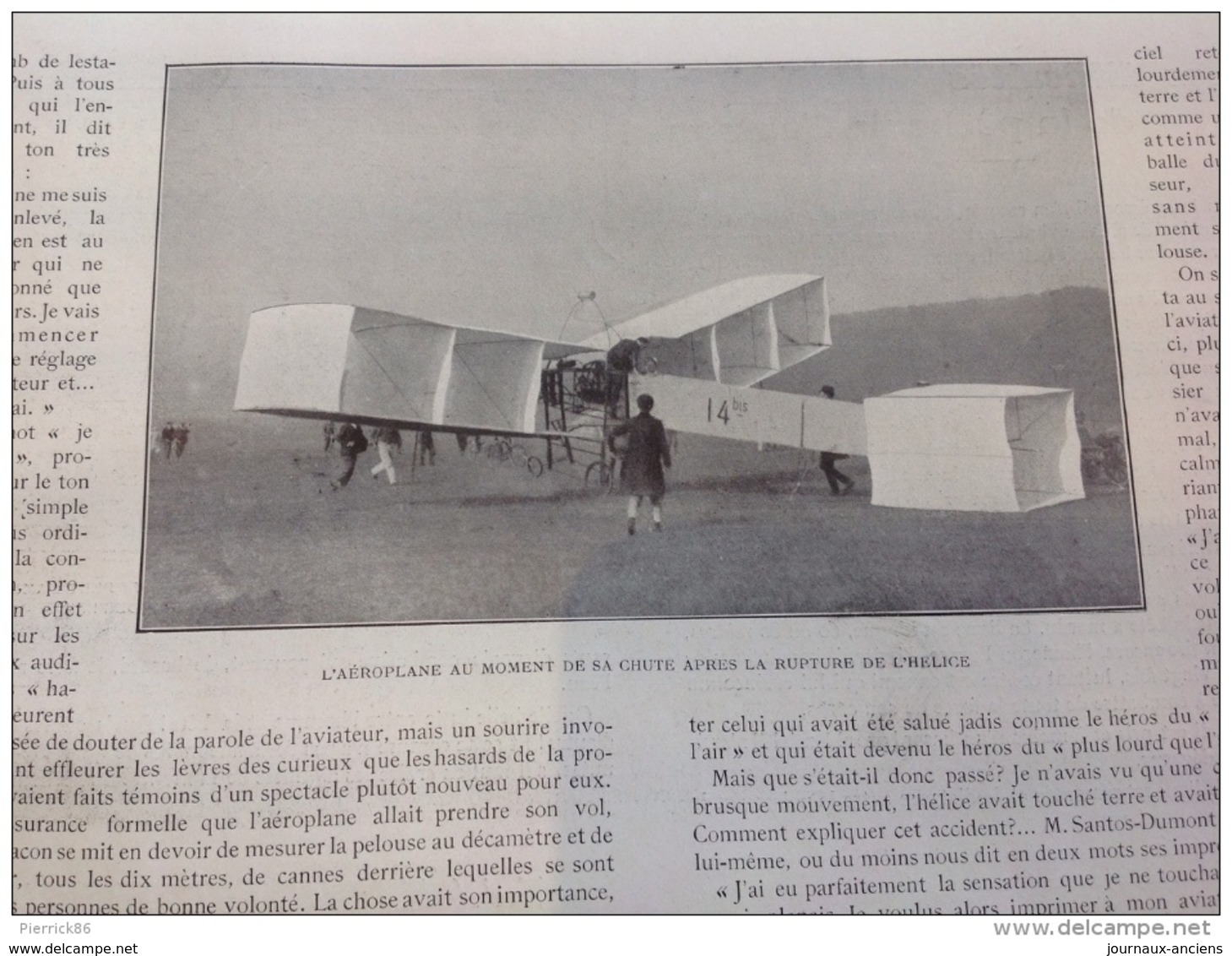 1906 L'AÉROPLANE DE SANTOS DUMONT - MEETING MONT VENTOUX - MOTOCYCLETTE À HÉLICE - PISCICULTURE - YEARLING À DEAUVILLE - Autres & Non Classés