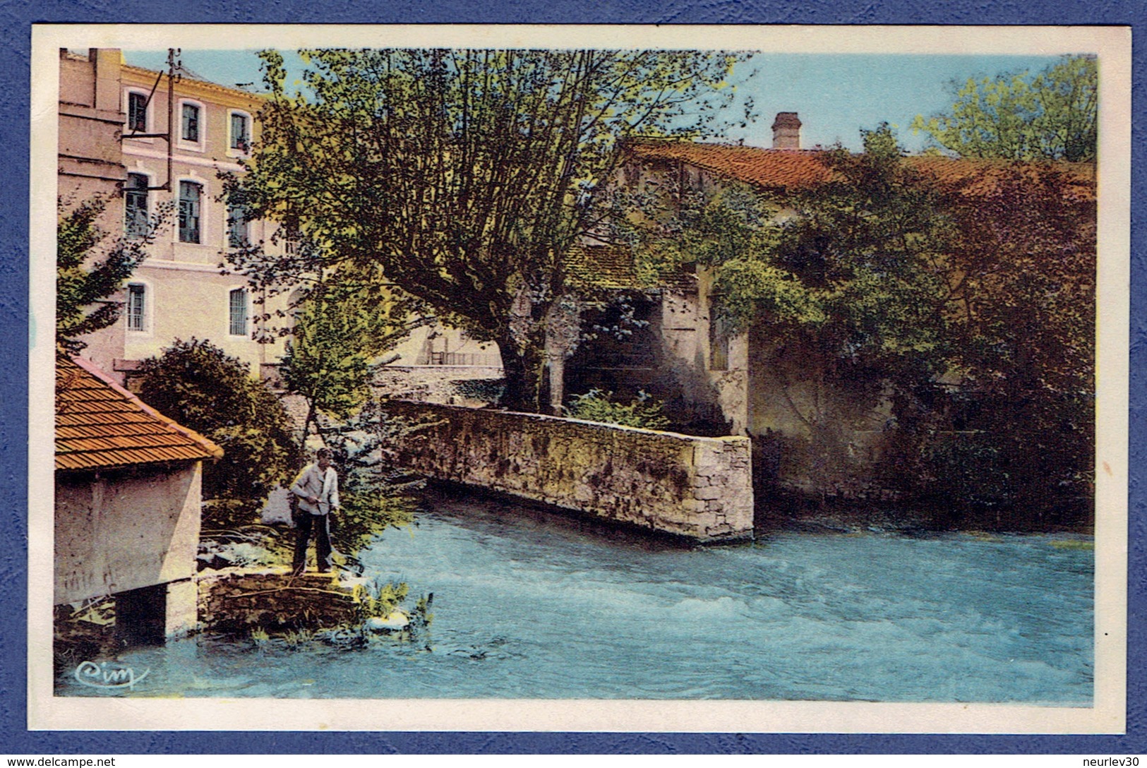 CPA VAUCLUSE (84) - L'ISLE-SUR-SORGUE - LA SORGUE ET LE PONT DES 5 EAUX - L'Isle Sur Sorgue