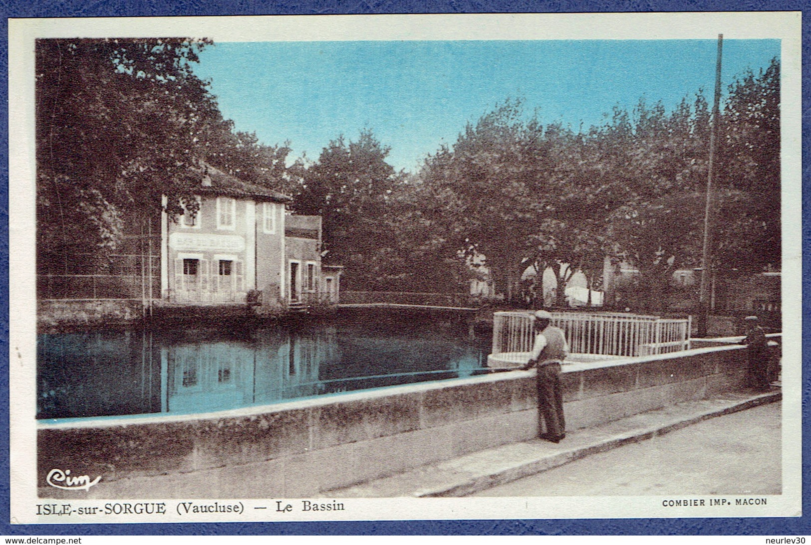 CPA VAUCLUSE (84) - L'ISLE-SUR-SORGUE - LE BASSIN - L'Isle Sur Sorgue