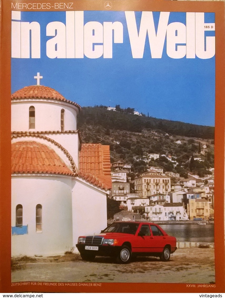 CA101 Autozeitschrift Mercedes-Benz, In Aller Welt, Nr. 185D, 5/1983 - Automóviles & Transporte