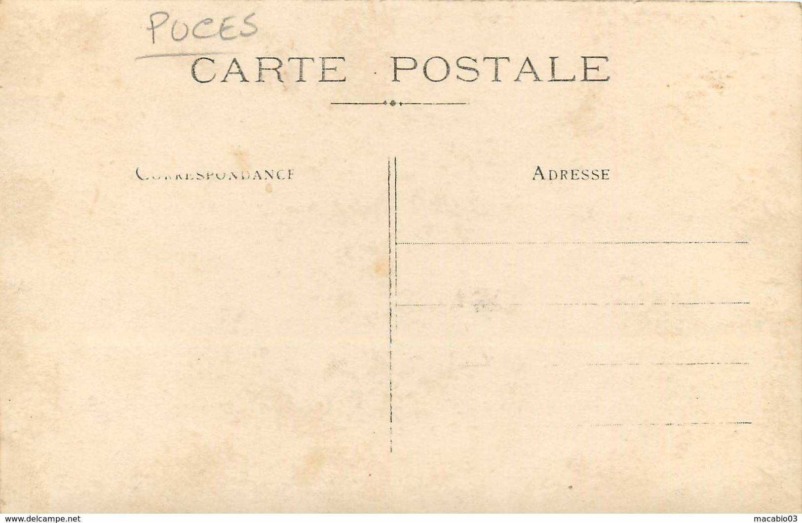 Thèmes - Commerce : Marché Aux Puces Carte Photo à Situer   Réf 6251 - Mercados