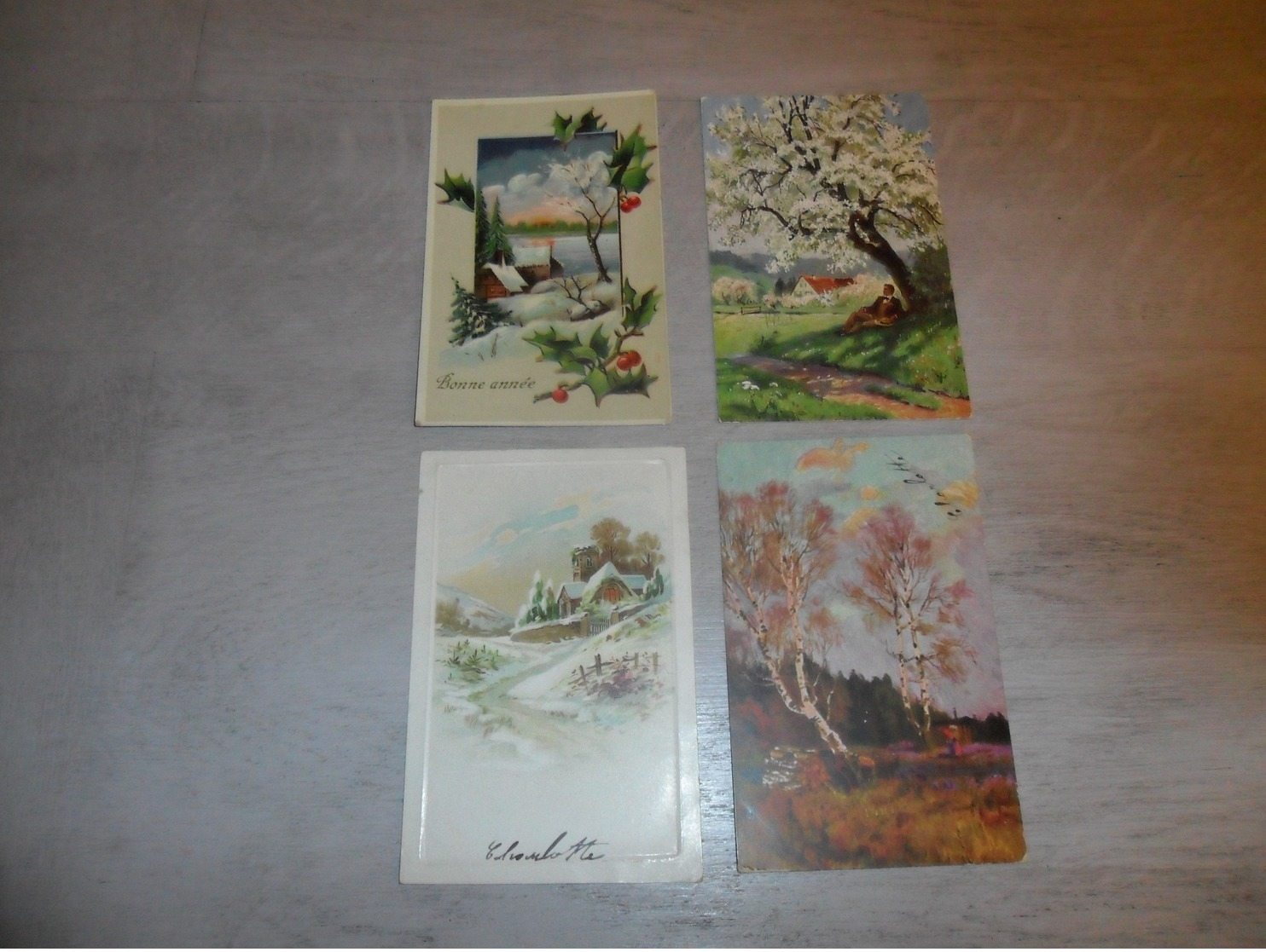 Beau Lot De 60 Cartes Postales De Fantaisie Paysages Paysage Mooi Lot Van 60 Postkaarten Fantasie Landschappen Landschap - 5 - 99 Cartes