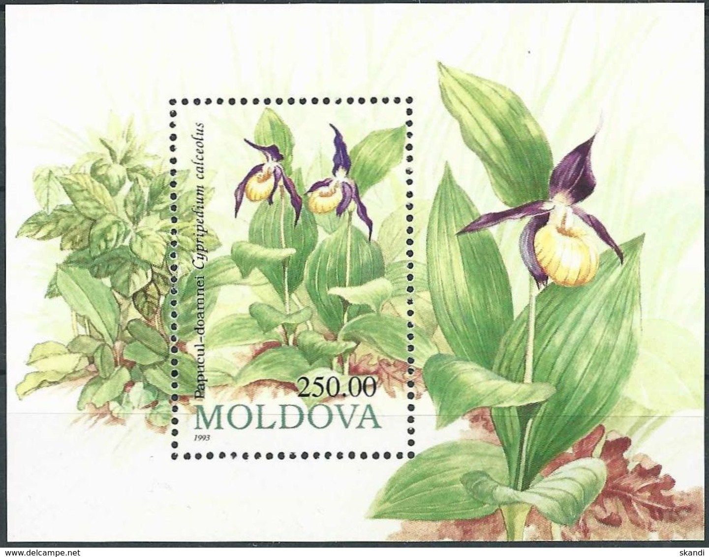 MOLDAWIEN 1993 Mi-Nr. Block 4 ** MNH - Moldawien (Moldau)