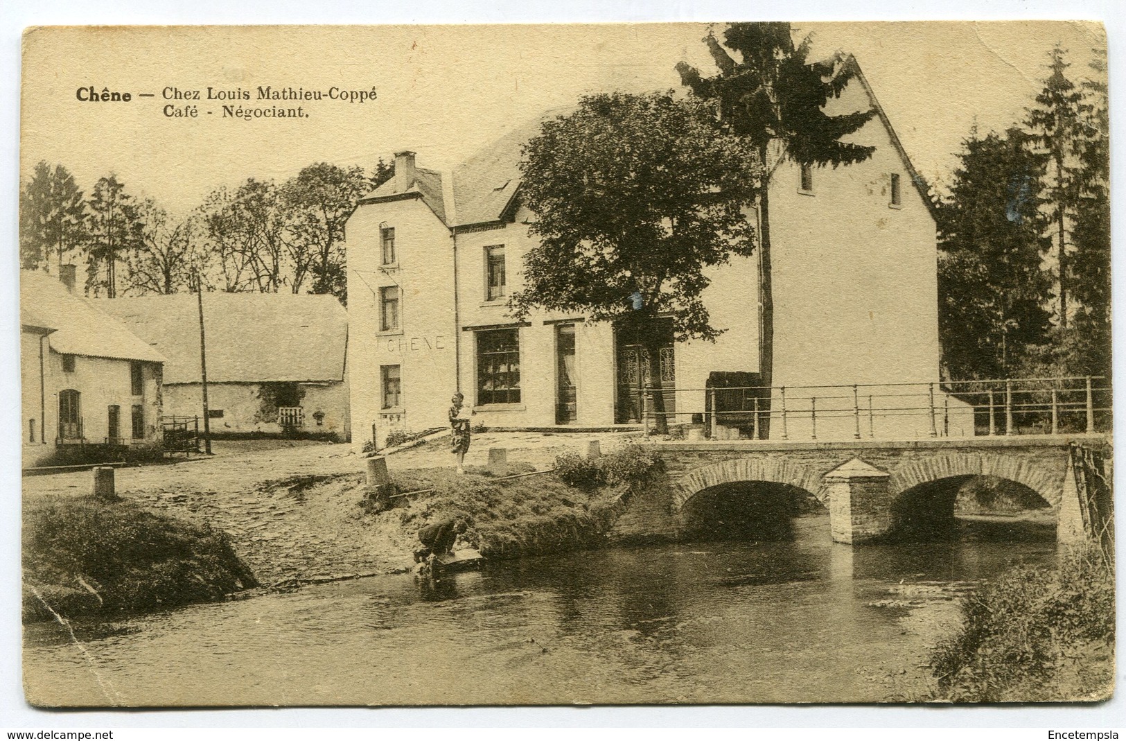 CPA - Carte Postale - Belgique - Chêne - Chez Louis Mathieu-Coppé (M8402) - Léglise