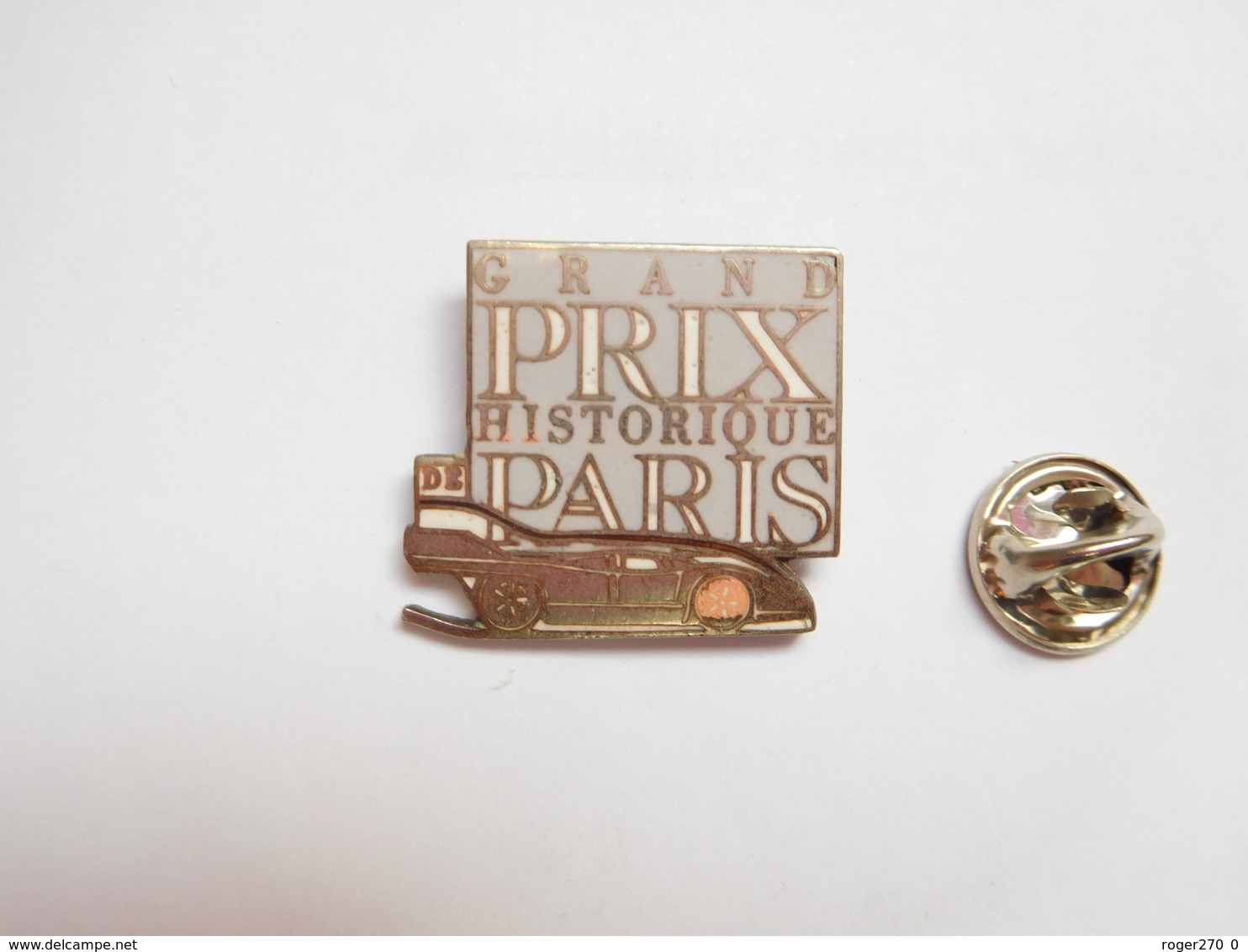 Beau Pin's En EGF , Grand Prix Historique De Paris , Sport Proto , Non Signé - Autres & Non Classés