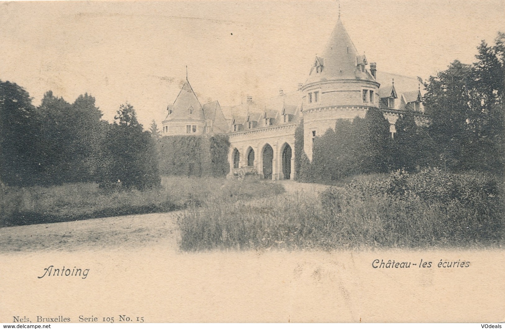 CPA - Belgique - Antoing - Château - Les écuries - Antoing