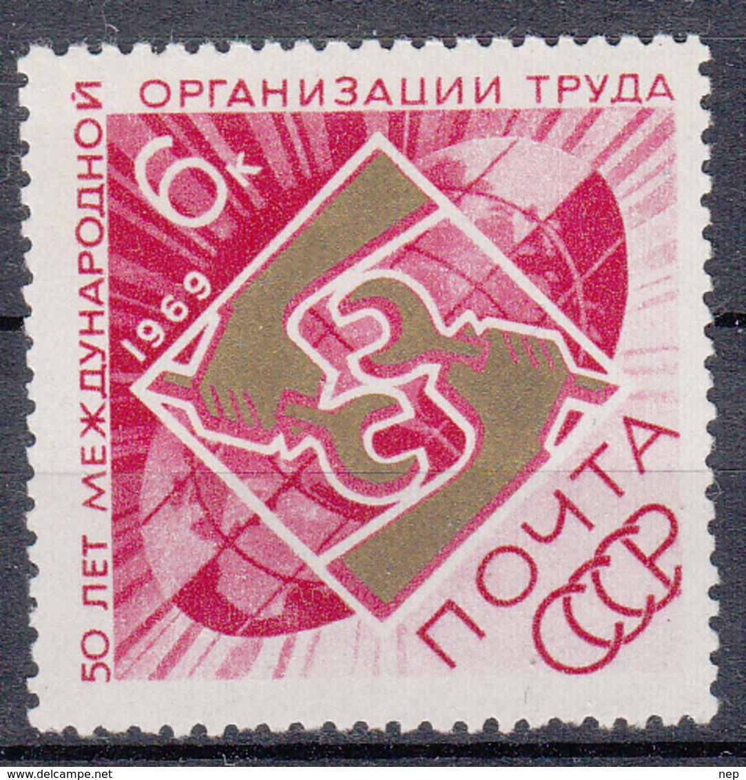 USSR - Michel - 1969 - Nr 3619 - MNH** - Unused Stamps