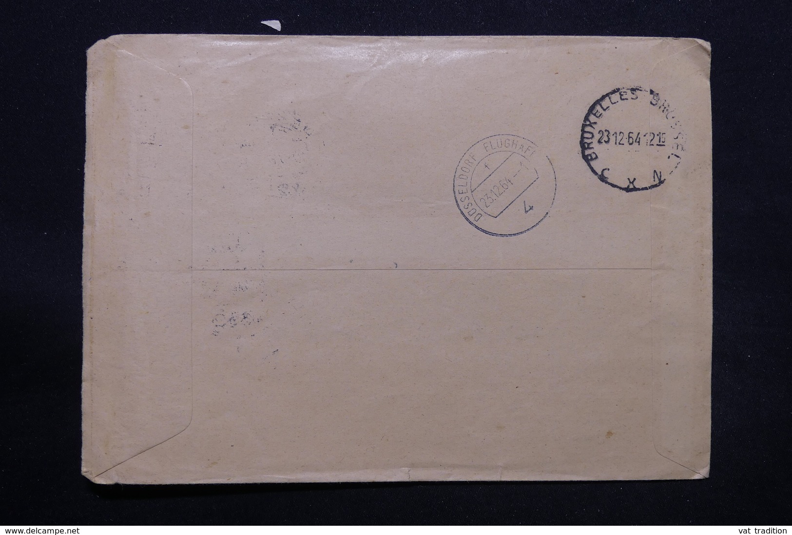 ALLEMAGNE - Enveloppe Commerciale En Exprès De Herten Pour Bruxelles En 1964 - L 28250 - Cartas & Documentos