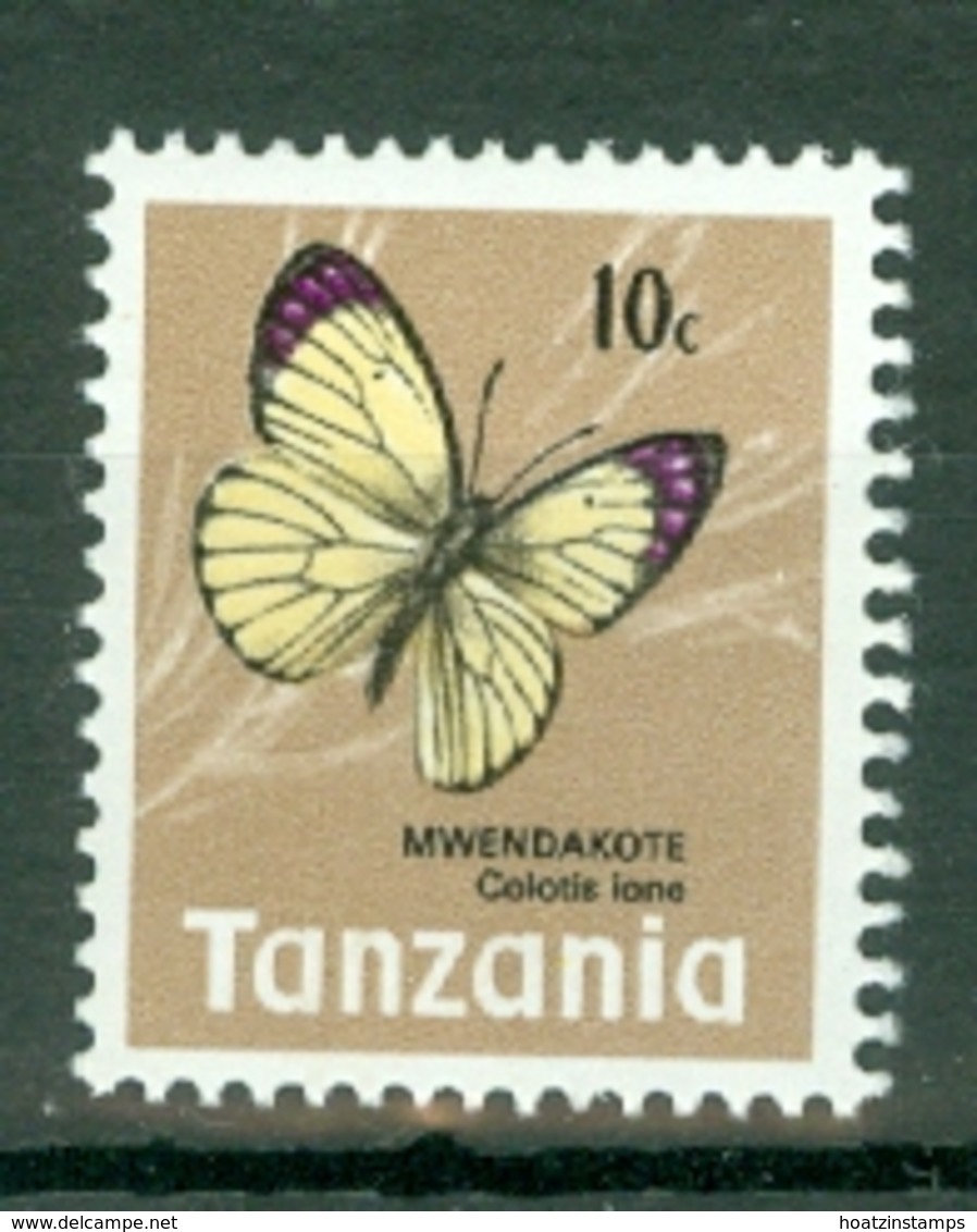 Tanzania: 1973/78   Butterflies   SG159    10c   MNH - Tanzania (1964-...)