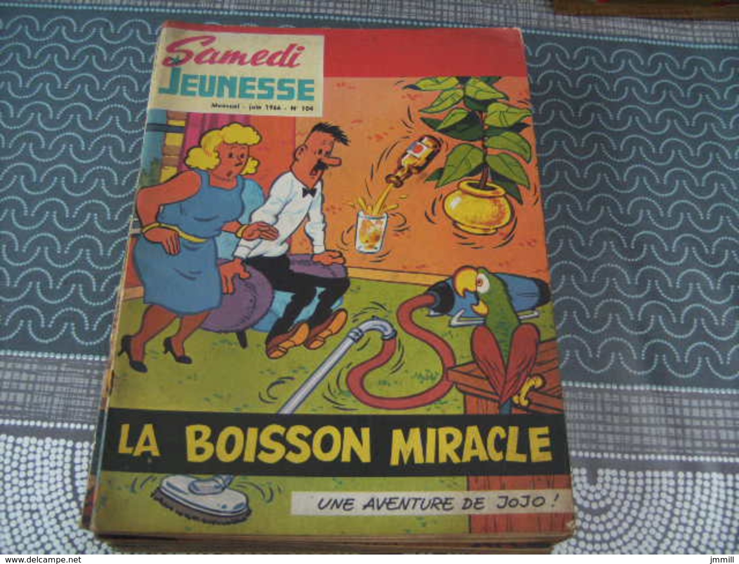 Samedi Jeunesse Jef Nys Jojo N° 104 La Boisson Miracle - Samedi Jeunesse