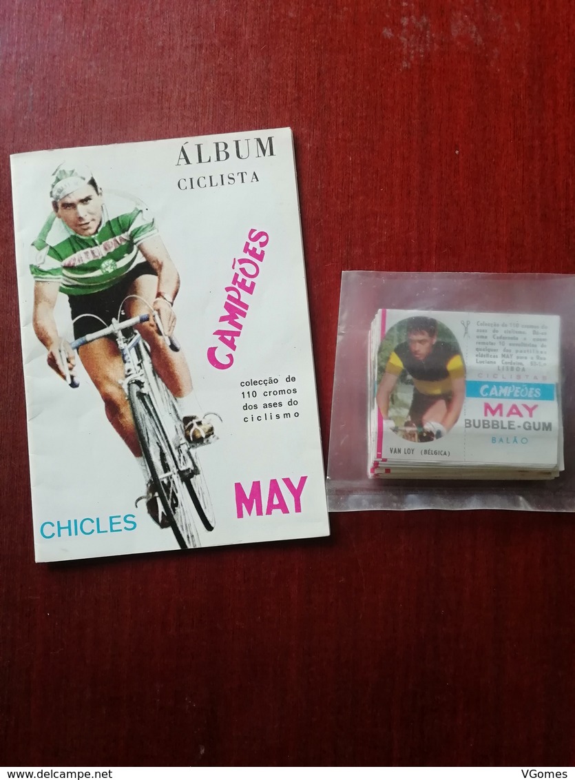 Ciclisme - Chewing Gum May - Années 60 - Carnet Et 56 Stickers - Ciclismo