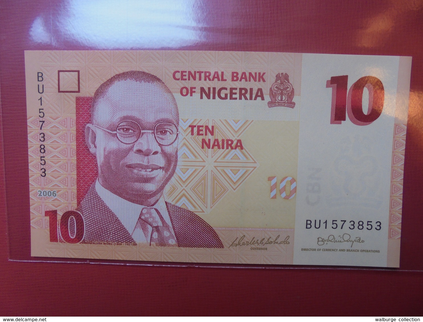 NIGERIA 10 NAIRA 2006 PEU CIRCULER/NEUF - Nigeria