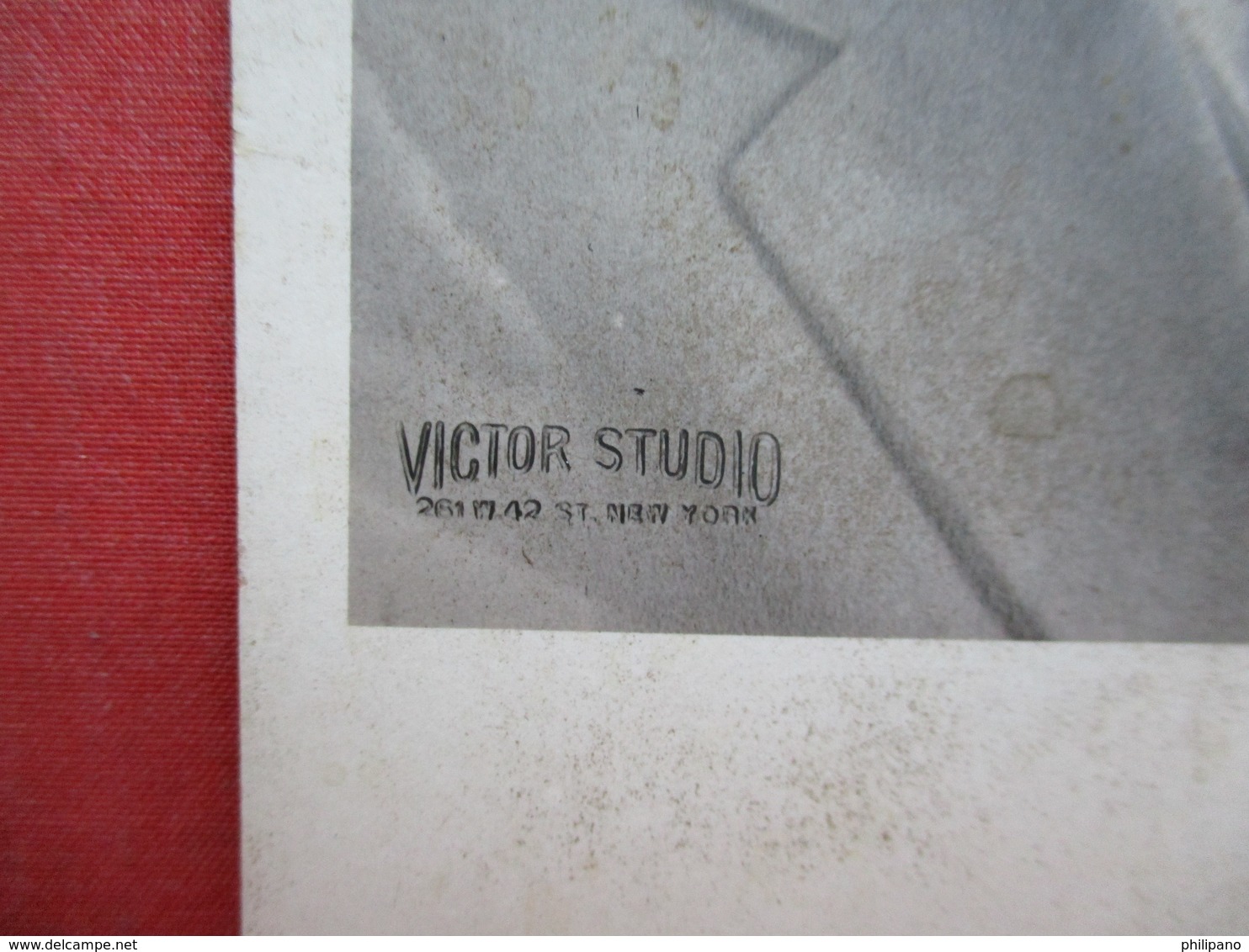 RPPC   Man To ID Victor Studio  NY             Ref 3320 - To Identify