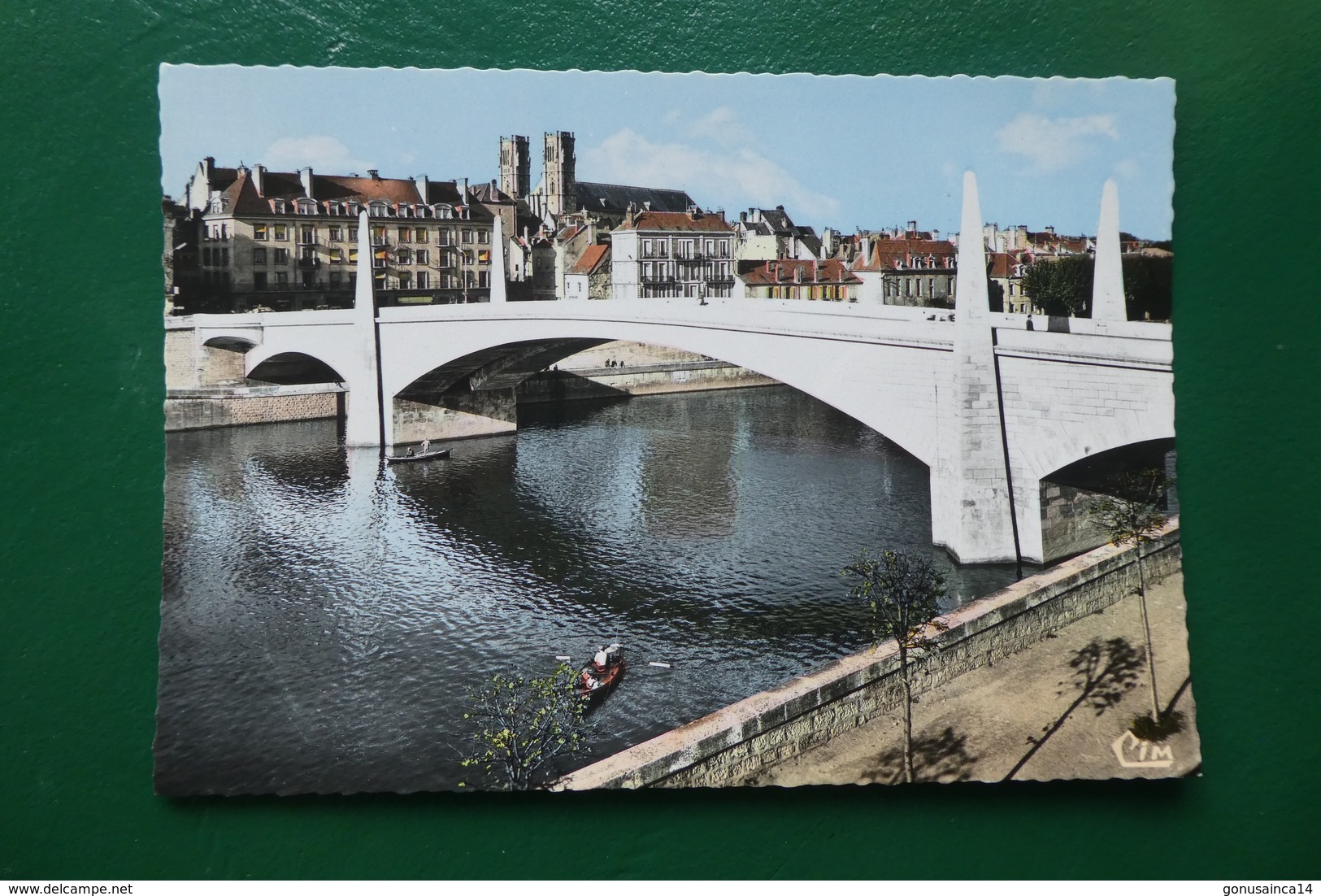 Chalon Sur Saône 571) Le Nouveau Pont Carte écrite En 1969 - Chalon Sur Saone