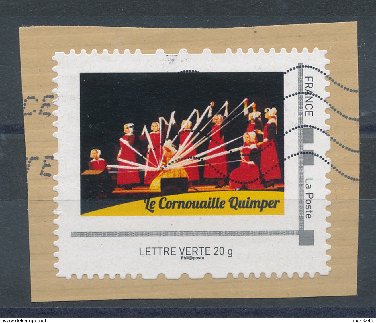 Montimbramoi Lettre Verte 20g - Le Cornouaille Quimper (o) - Other & Unclassified