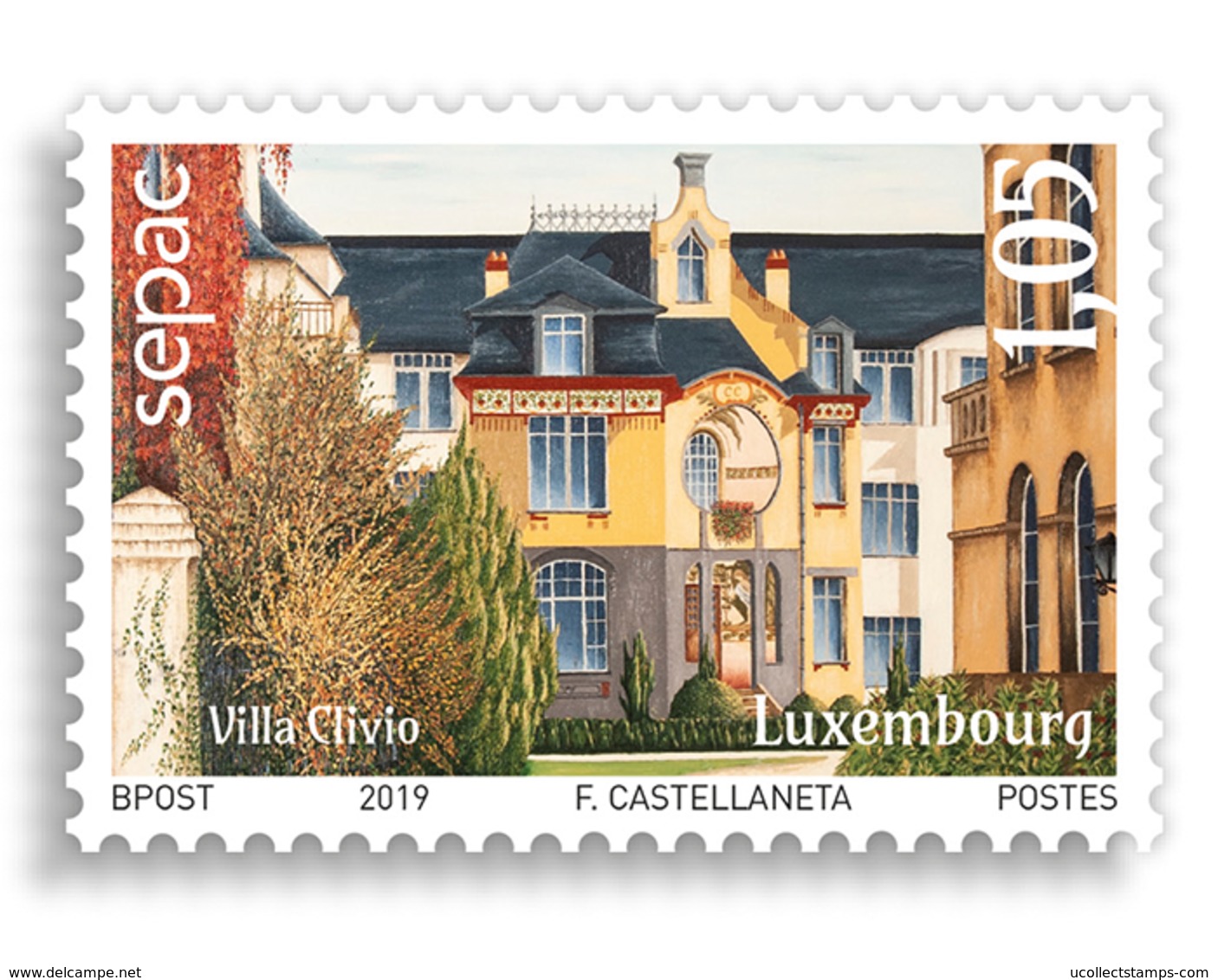 Luxemburg 2019    RURAL HOUSES                       Postfris/mnh/neuf - Ongebruikt