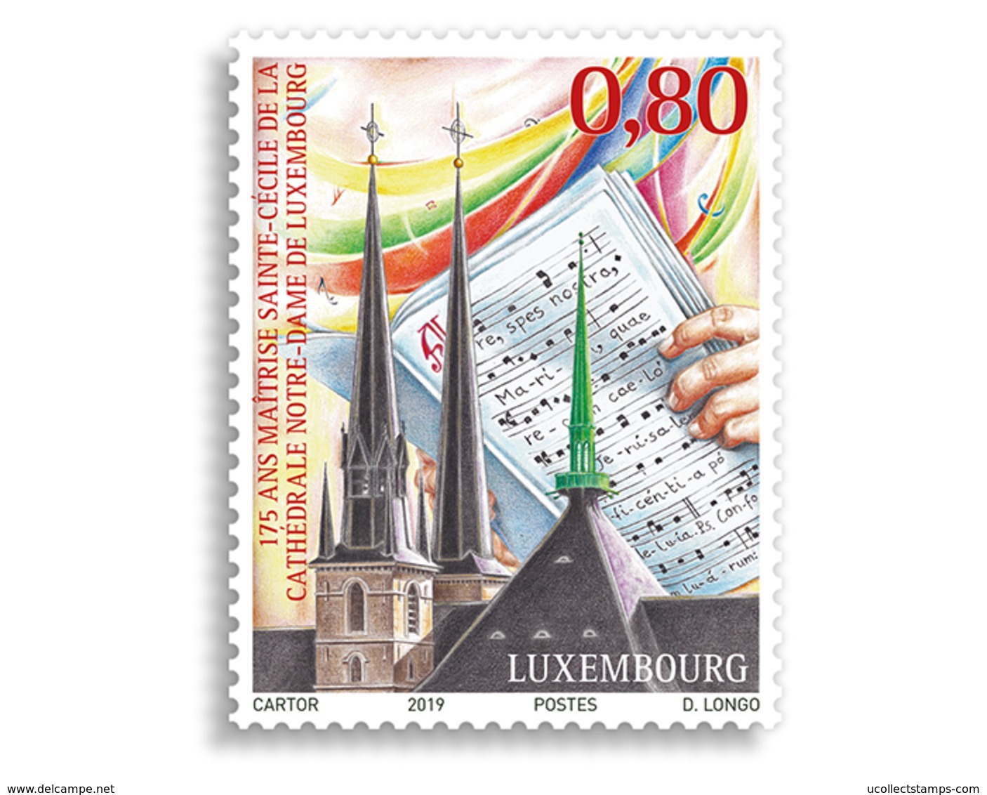 Luxemburg 2019   MAITRISE CATHEDRALE NOTRE DAME                     Postfris/mnh/neuf - Ongebruikt