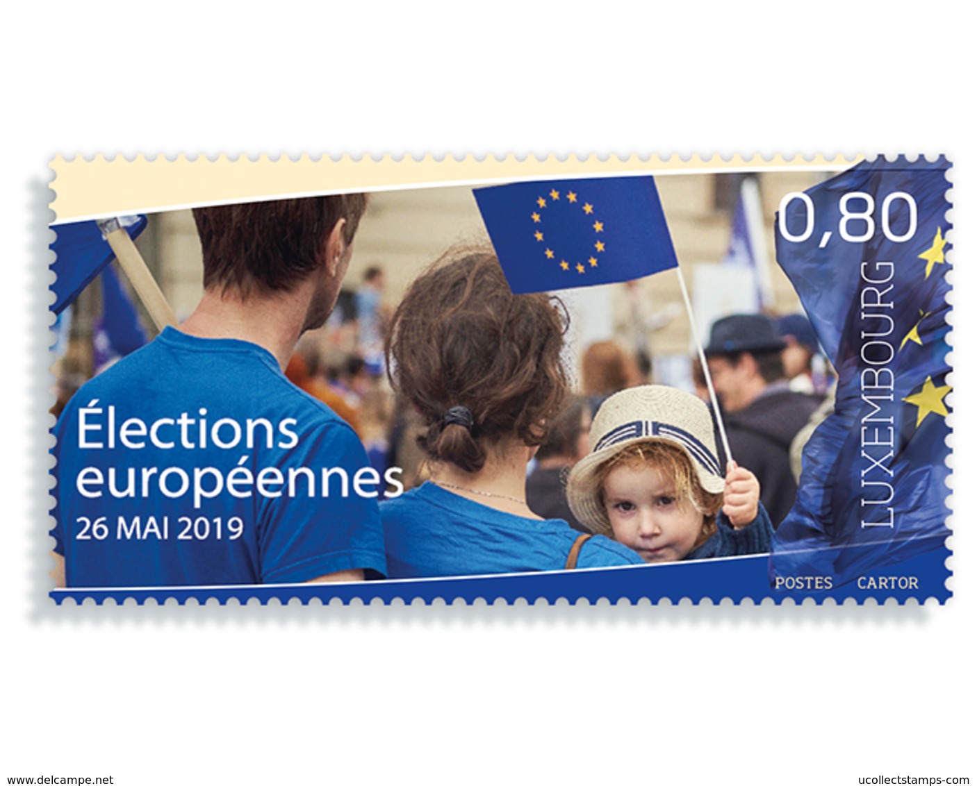 Luxemburg 2019  EUROPEAN ELECTIONS   EUROPESE VERKIEZINGEN                  Postfris/mnh/neuf - Ungebraucht