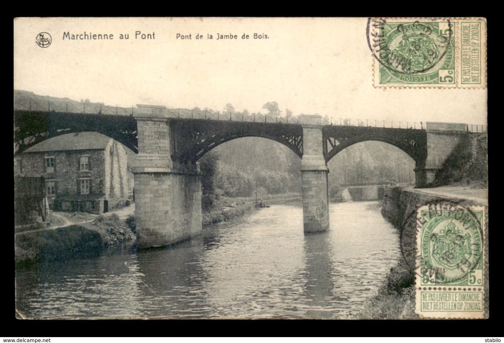 BELGIQUE - MARCHIENNE AU PONT - PONT DE LA JAMBE DE BOIS - Autres & Non Classés