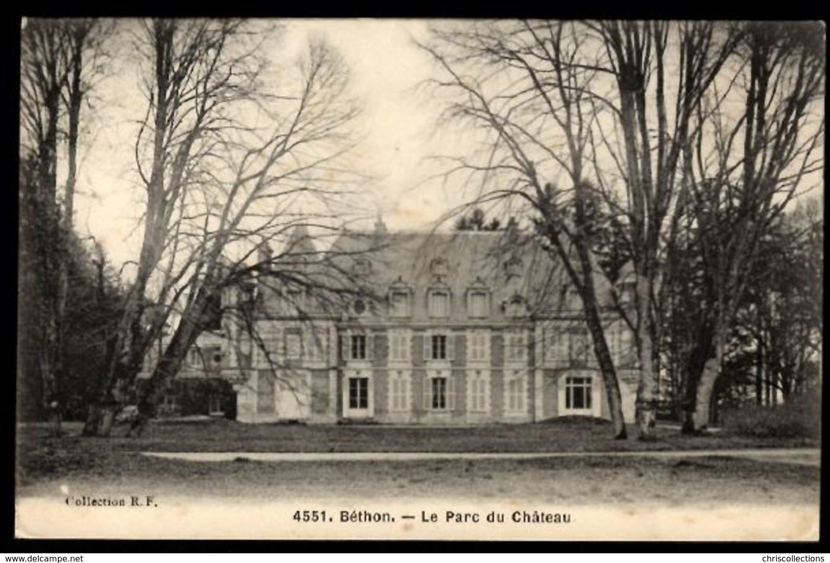 51 - BETHON - Le Parc Du Château - Autres & Non Classés