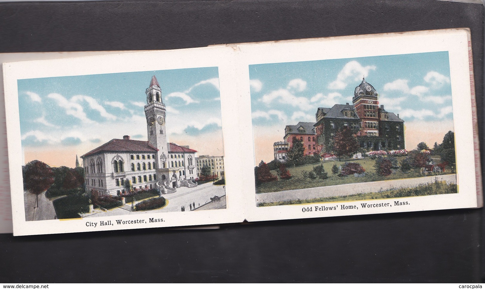 Vers 1900 Multivues Souvenir De Worcester : College,station,franklin Square... - Worcester