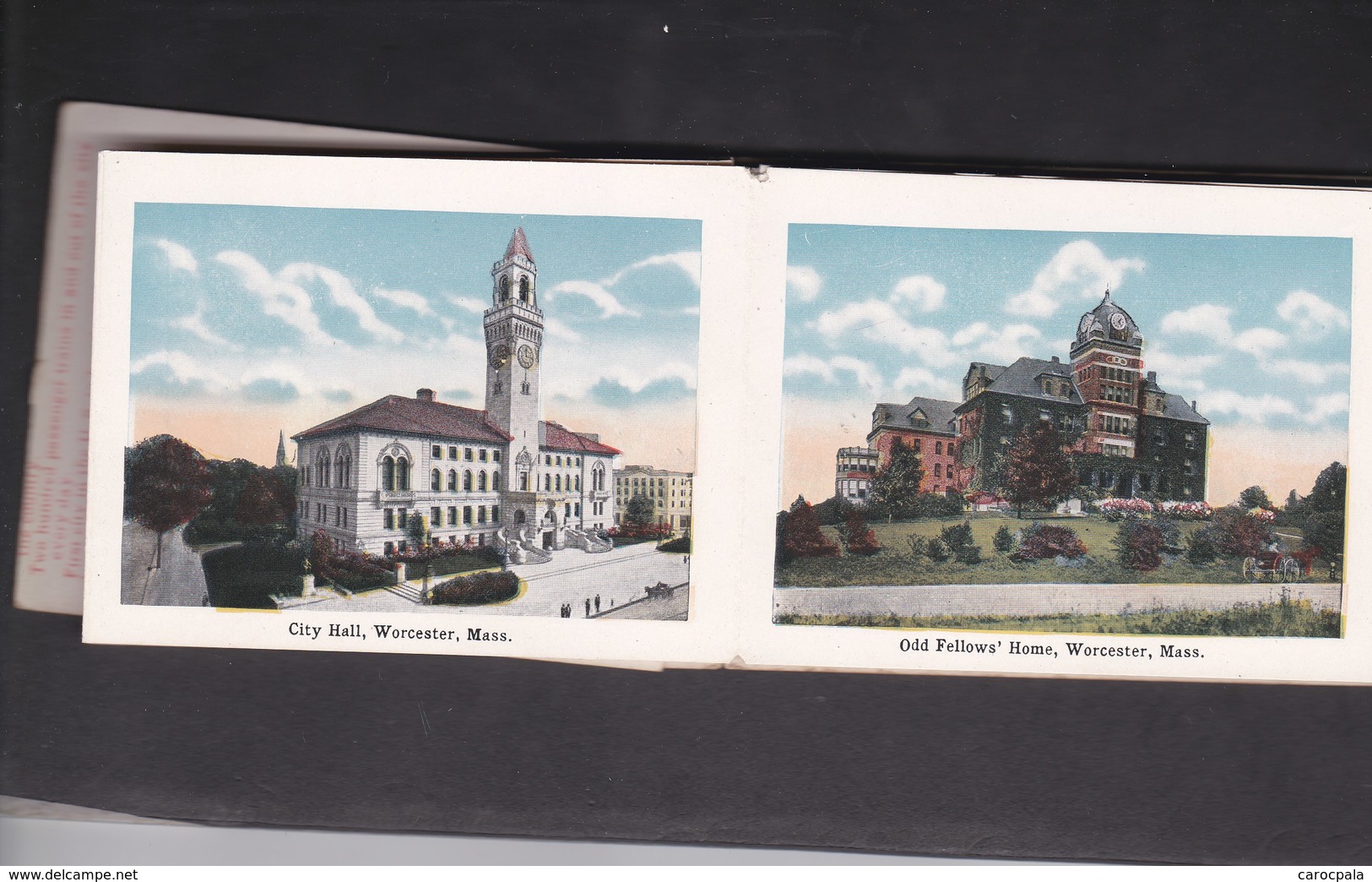 Vers 1900 Multivues Souvenir De Worcester : College,station,franklin Square... - Worcester