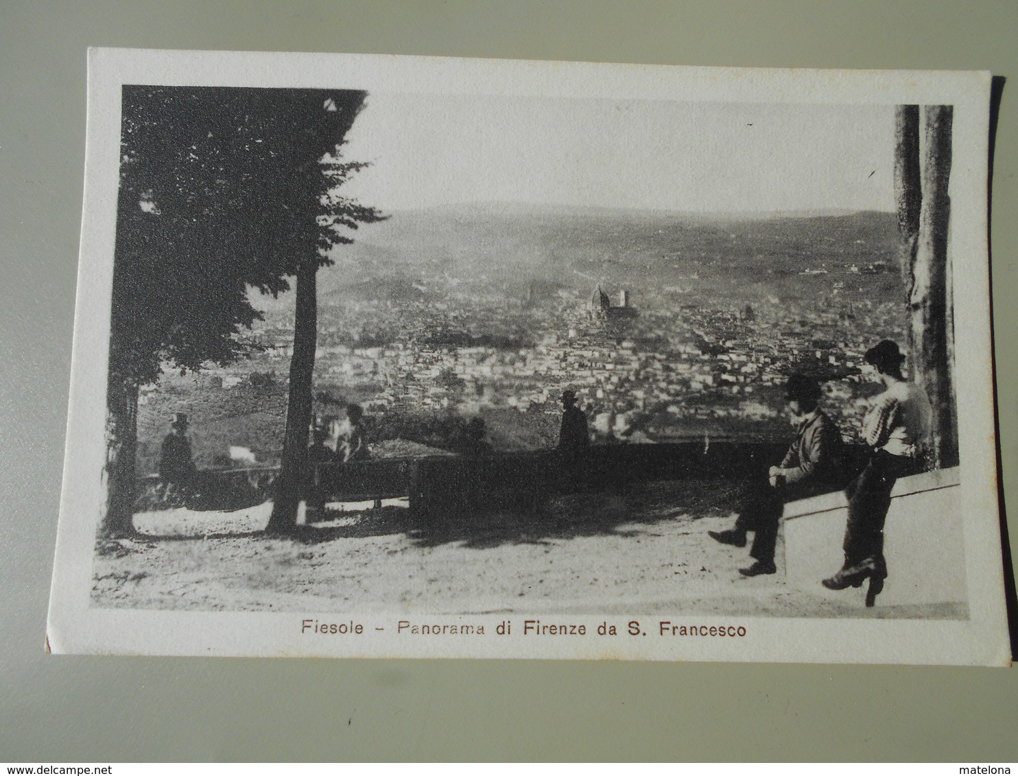 ITALIE TOSCANA FIESOLE PANORAMA DI FIRENZE DA S. FRANCESCO - Autres & Non Classés