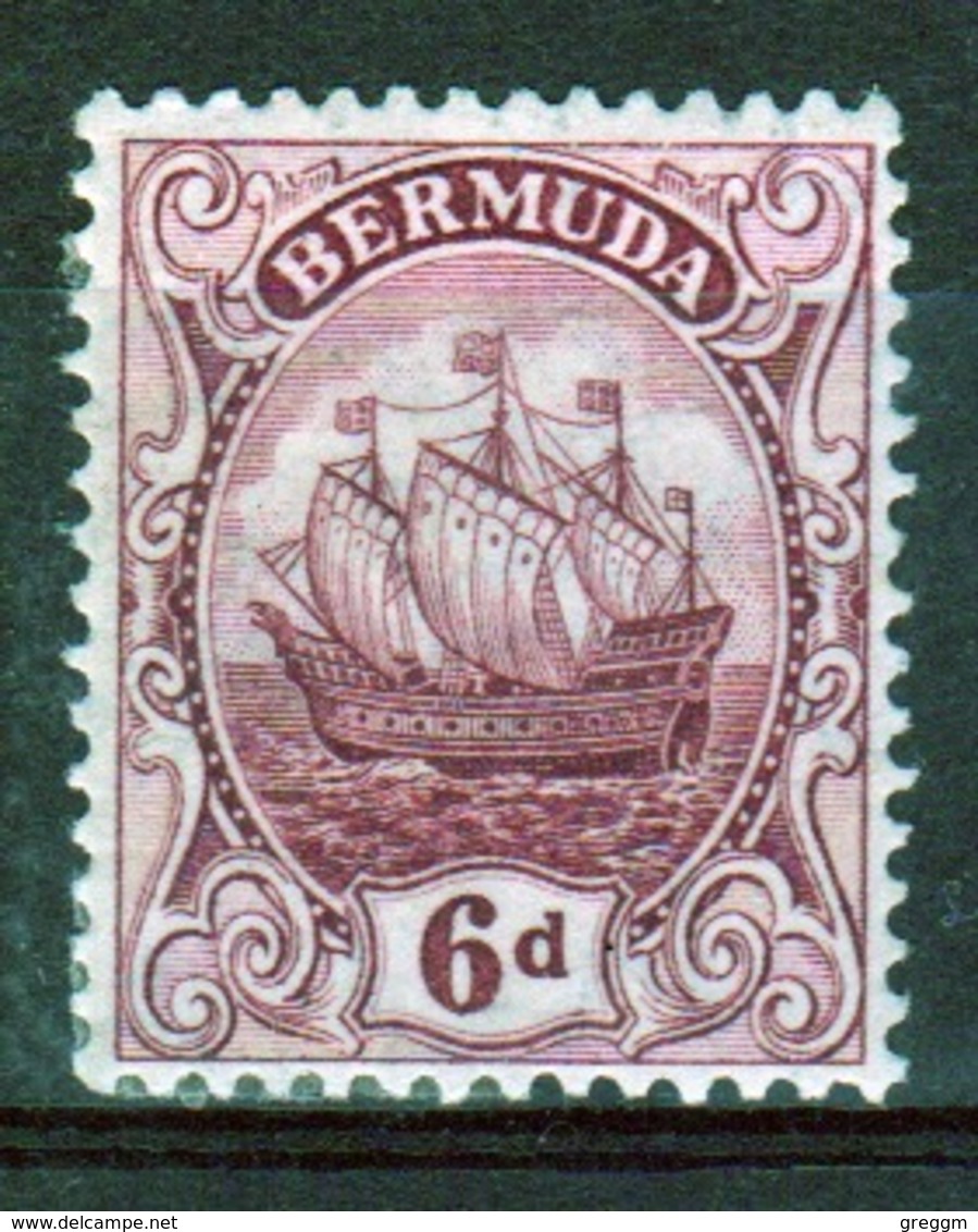 Bermuda 6d Stamp From The 1910 Definitive Set. - Bermuda