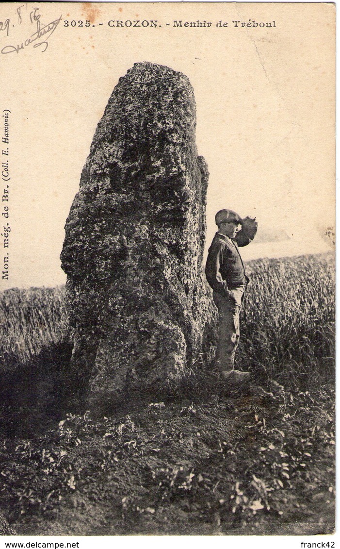 29. Crozon. Menhir De Tréboul - Crozon