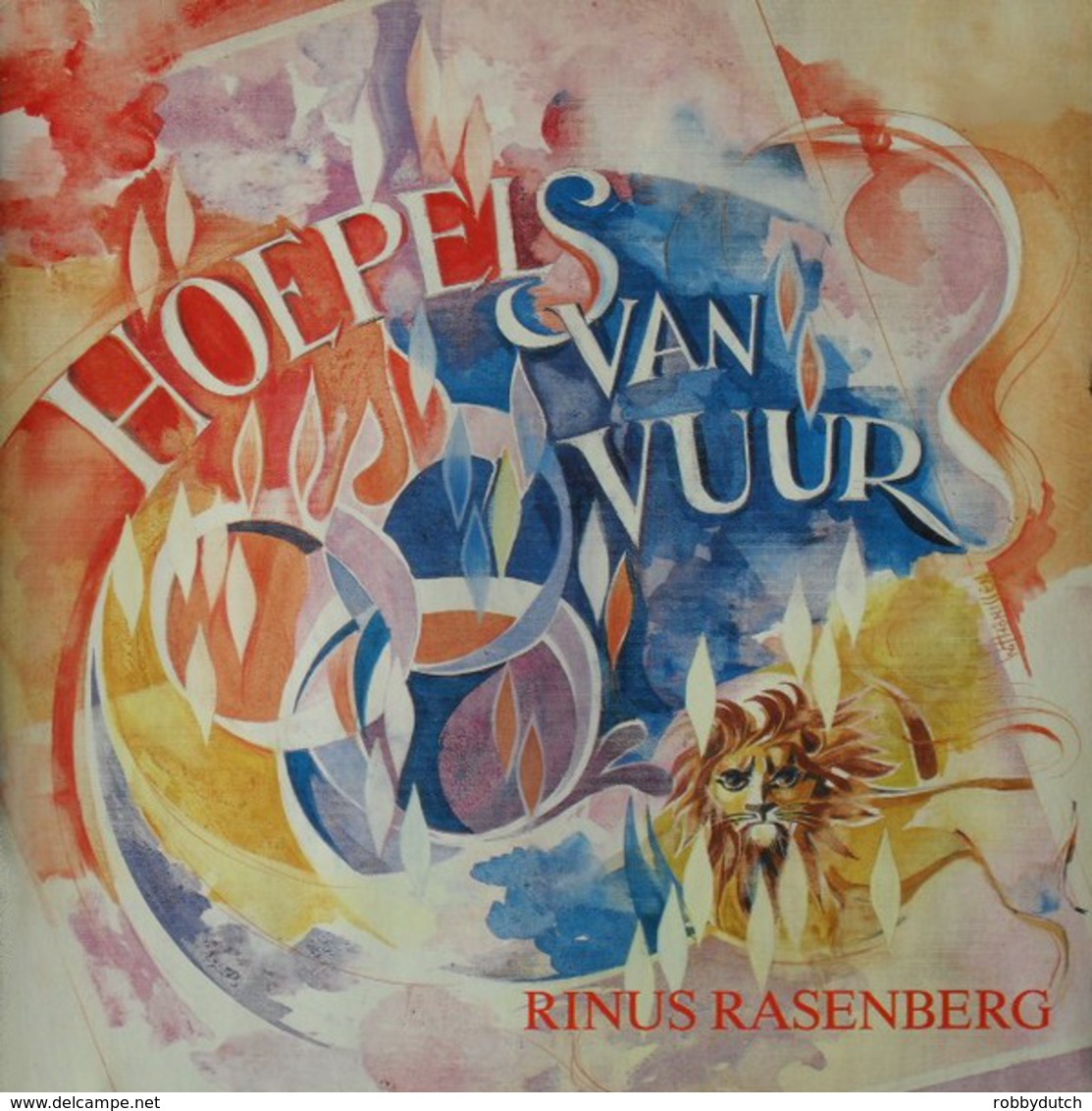* LP *  Rinus Rasenberg - Hoepels Van Vuur - Autres - Musique Néerlandaise