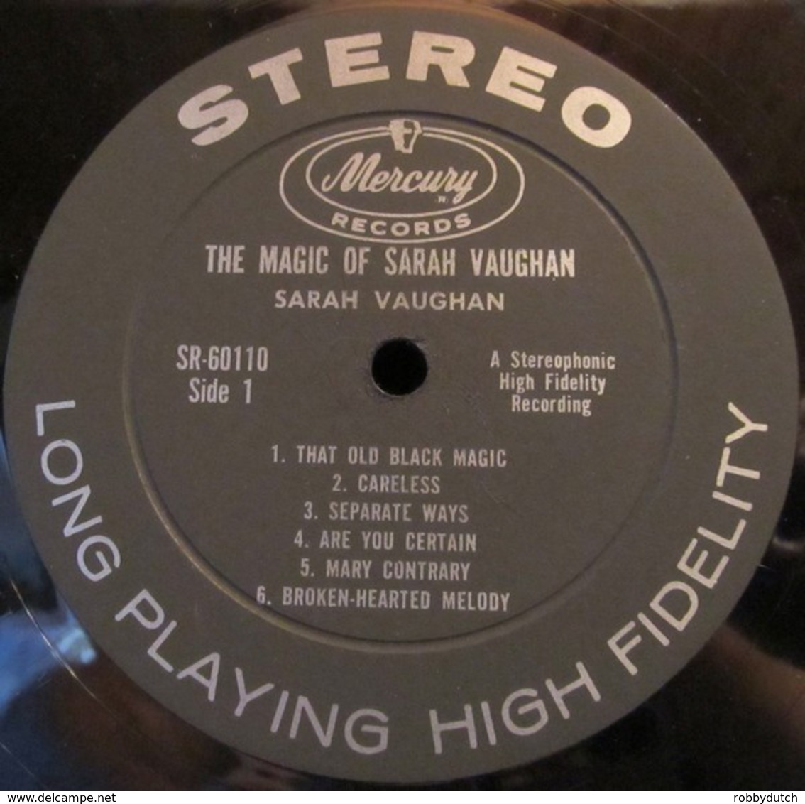 * LP *  THe Magic Of Sarah Vaughan (USA 1959 EX-) - Jazz