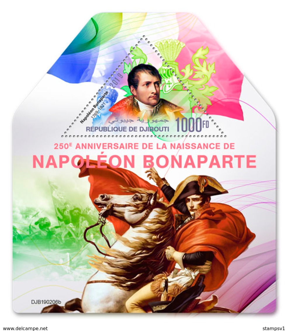 Djibouti. 2019 250th Anniversary Of Napoleon Bonaparte. (0206b) OFFICIAL ISSUE - Napoleon