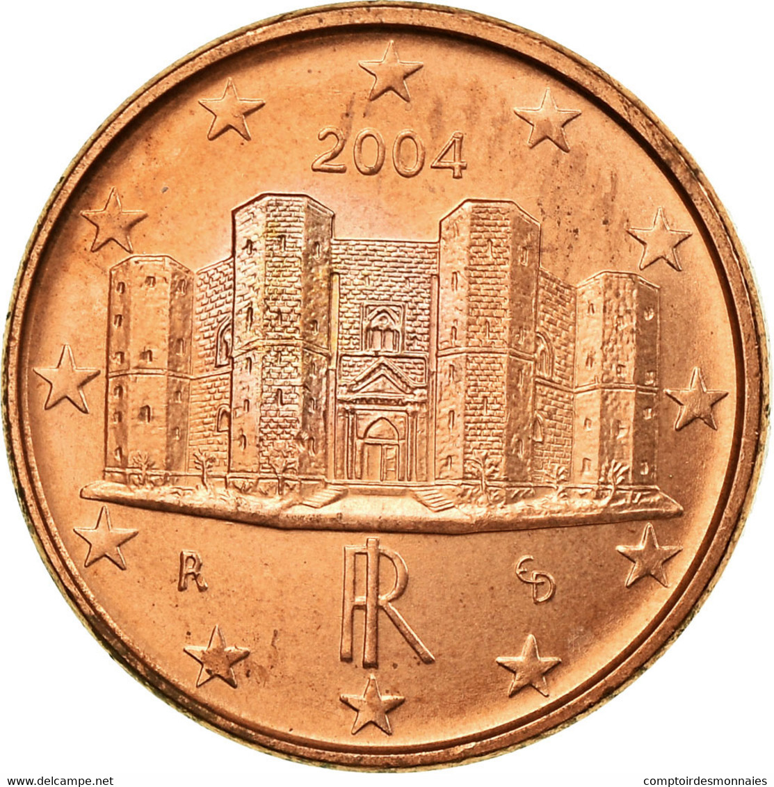 Italie, Euro Cent, 2004, TTB, Copper Plated Steel, KM:210 - Italie