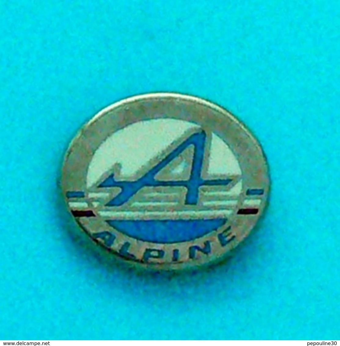 1 PIN'S //  ** LOGO ALPINE / RENAULT ** - Renault