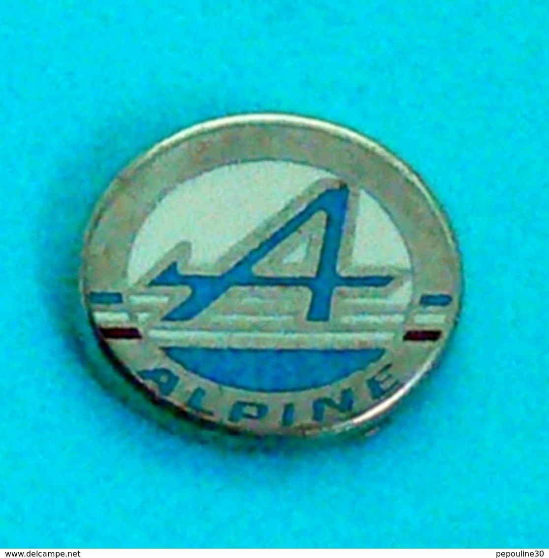 1 PIN'S //  ** LOGO ALPINE / RENAULT ** - Renault