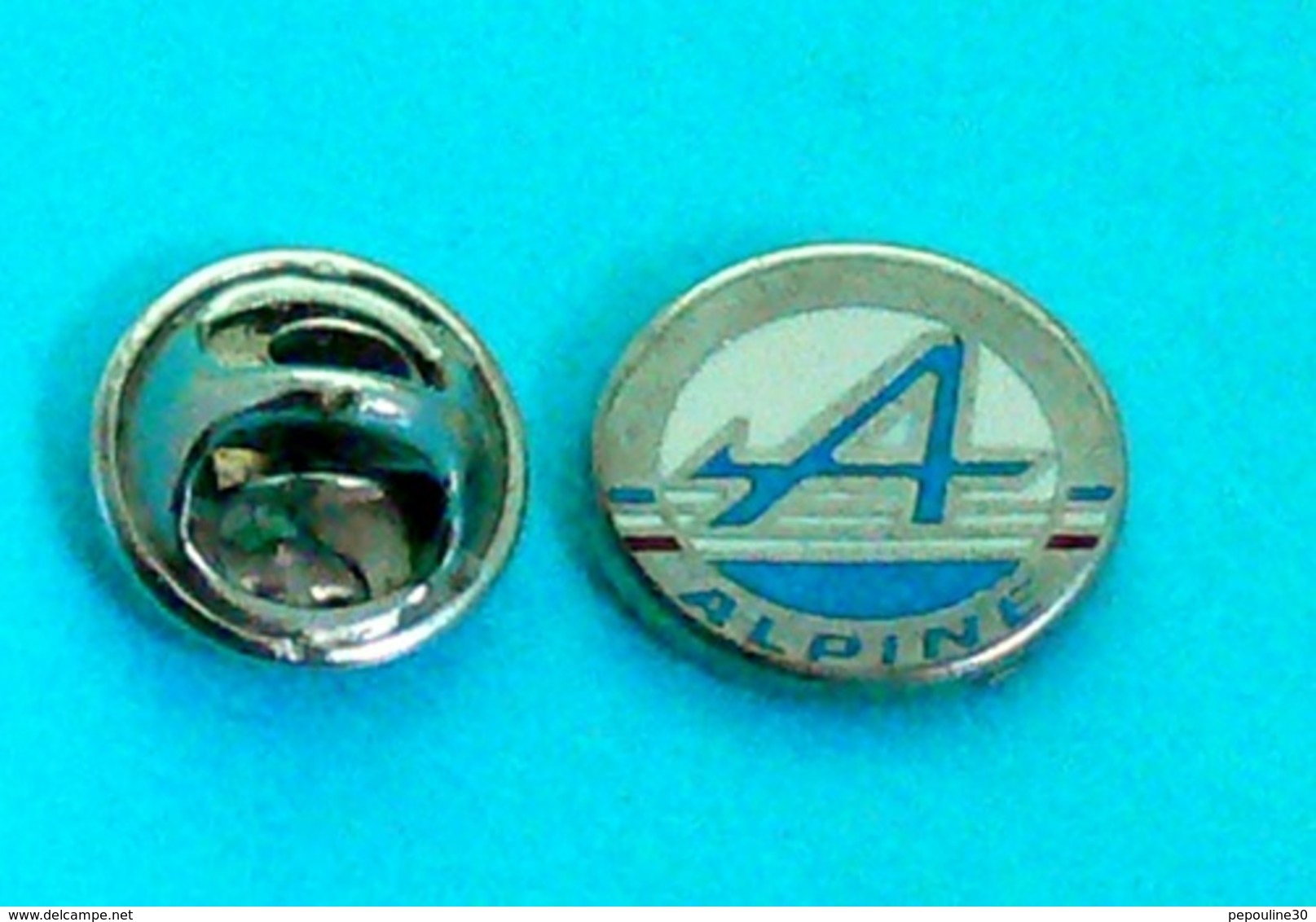 1 PIN'S //  ** LOGO ALPINE / RENAULT ** - Renault