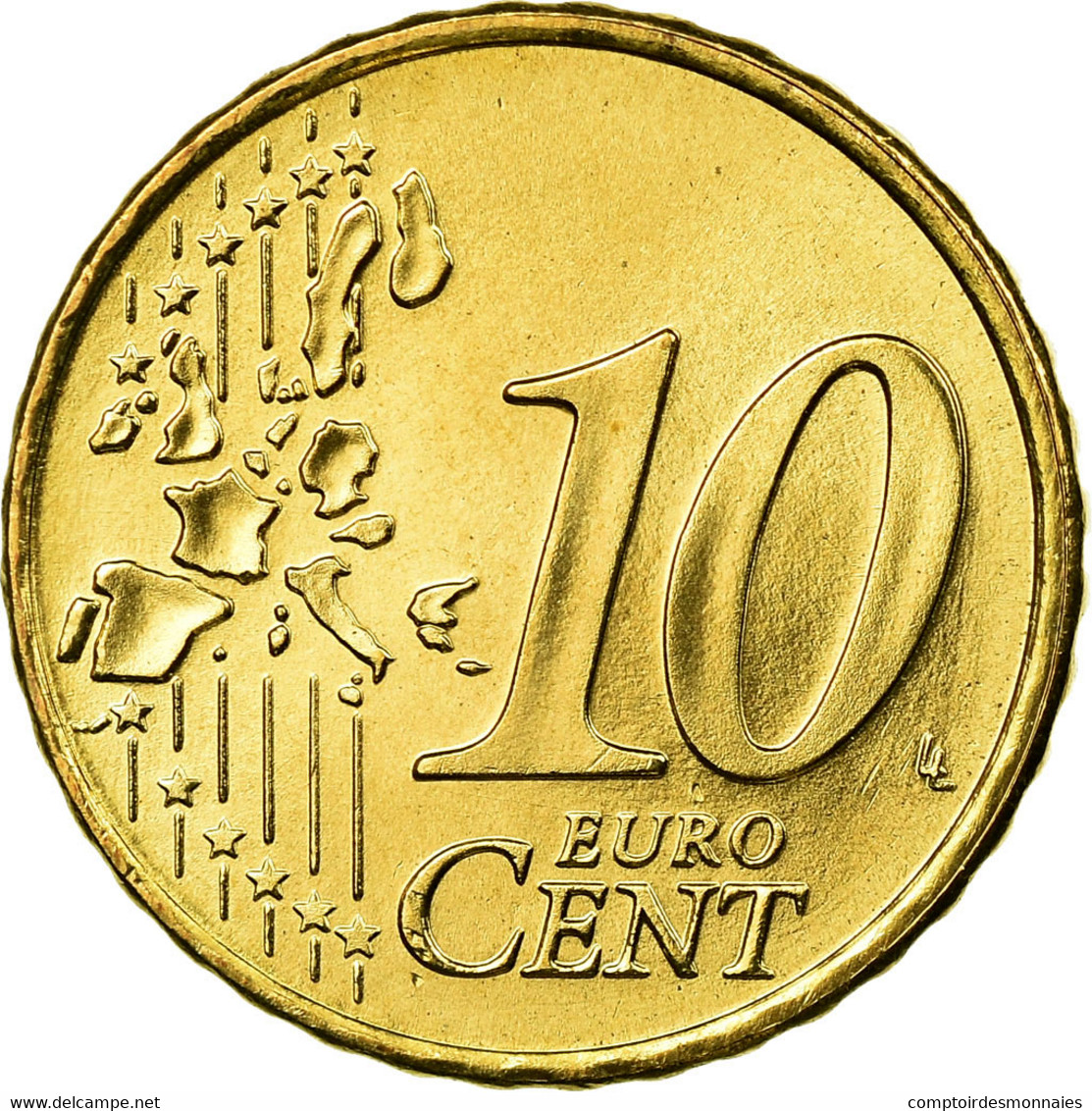 Pays-Bas, 10 Euro Cent, 2005, SUP, Laiton, KM:237 - Pays-Bas