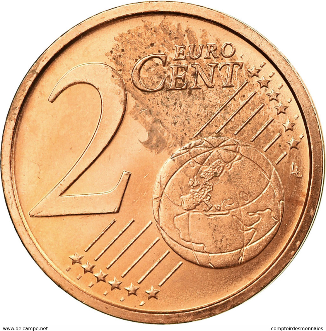 Italie, 2 Euro Cent, 2007, TTB, Copper Plated Steel, KM:211 - Italy
