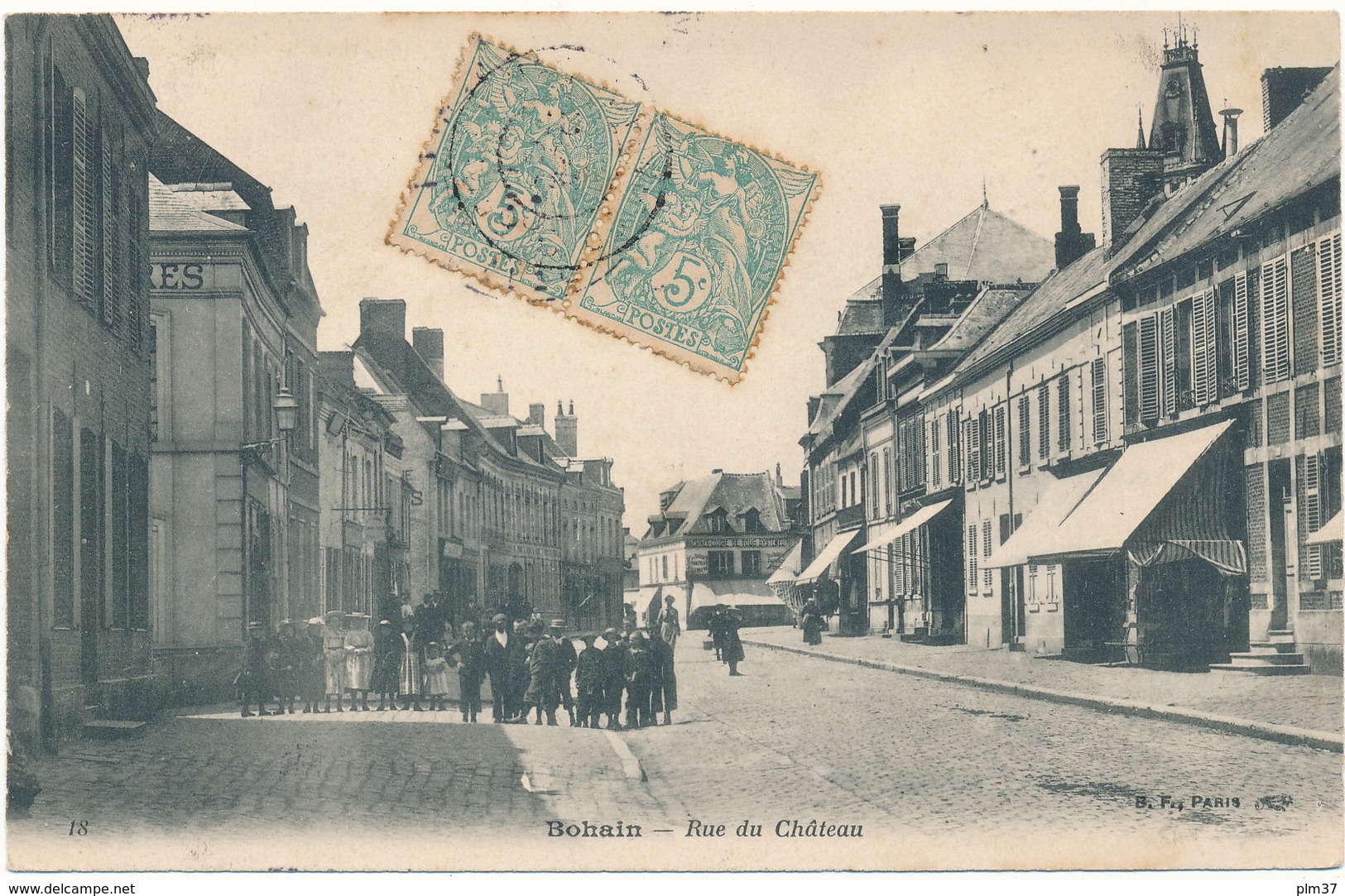 D02 - BOHAIN - Rue Du Château - Sonstige & Ohne Zuordnung