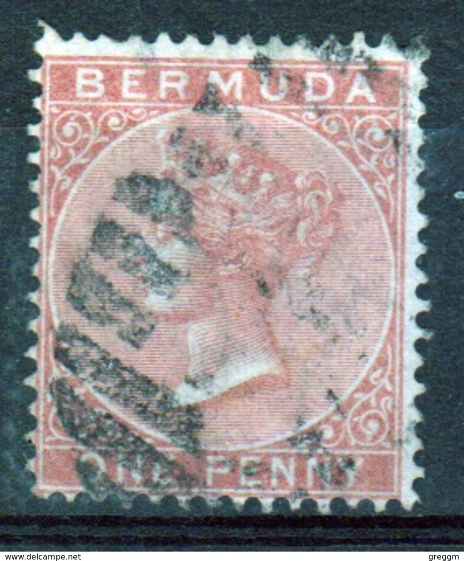 Bermuda Queen Victoria 1d Stamp From The 1865 Definitive Set. - Bermuda