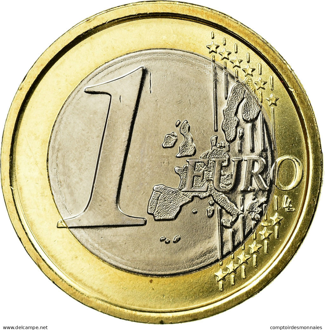 Italie, Euro, 2007, SPL, Bi-Metallic, KM:216 - Italia