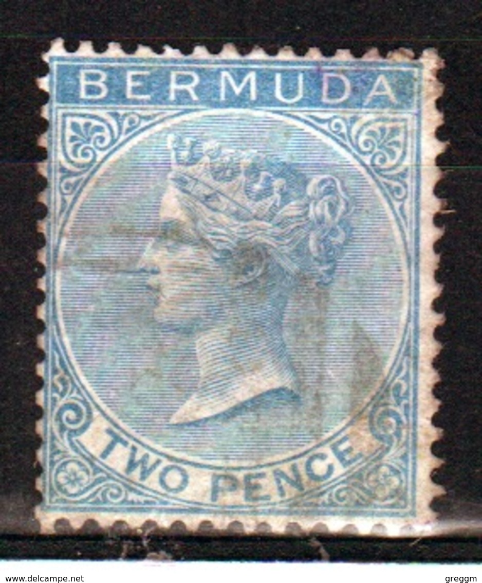 Bermuda Queen Victoria Two Penny Stamp From The 1883 Definitive Set. - Bermuda