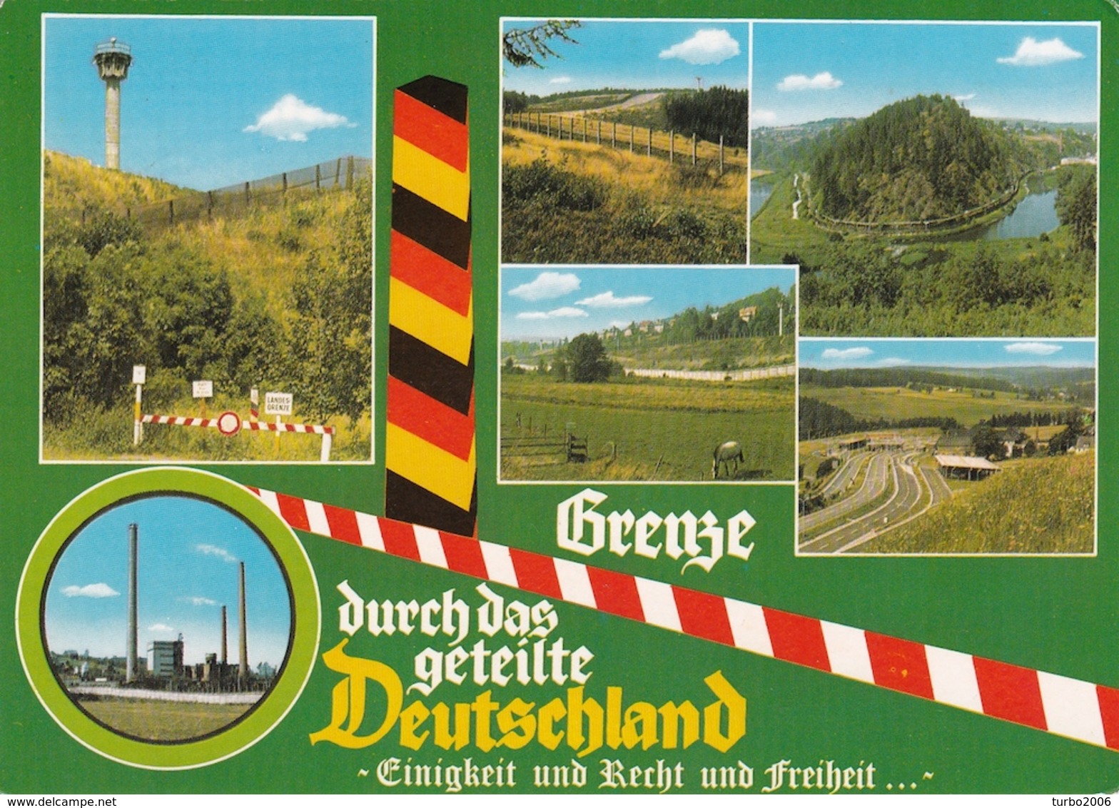 1978 Grenze Durch Das Geteilte Deutschland Kleur Gelopen Naar Tietjerk - Douane