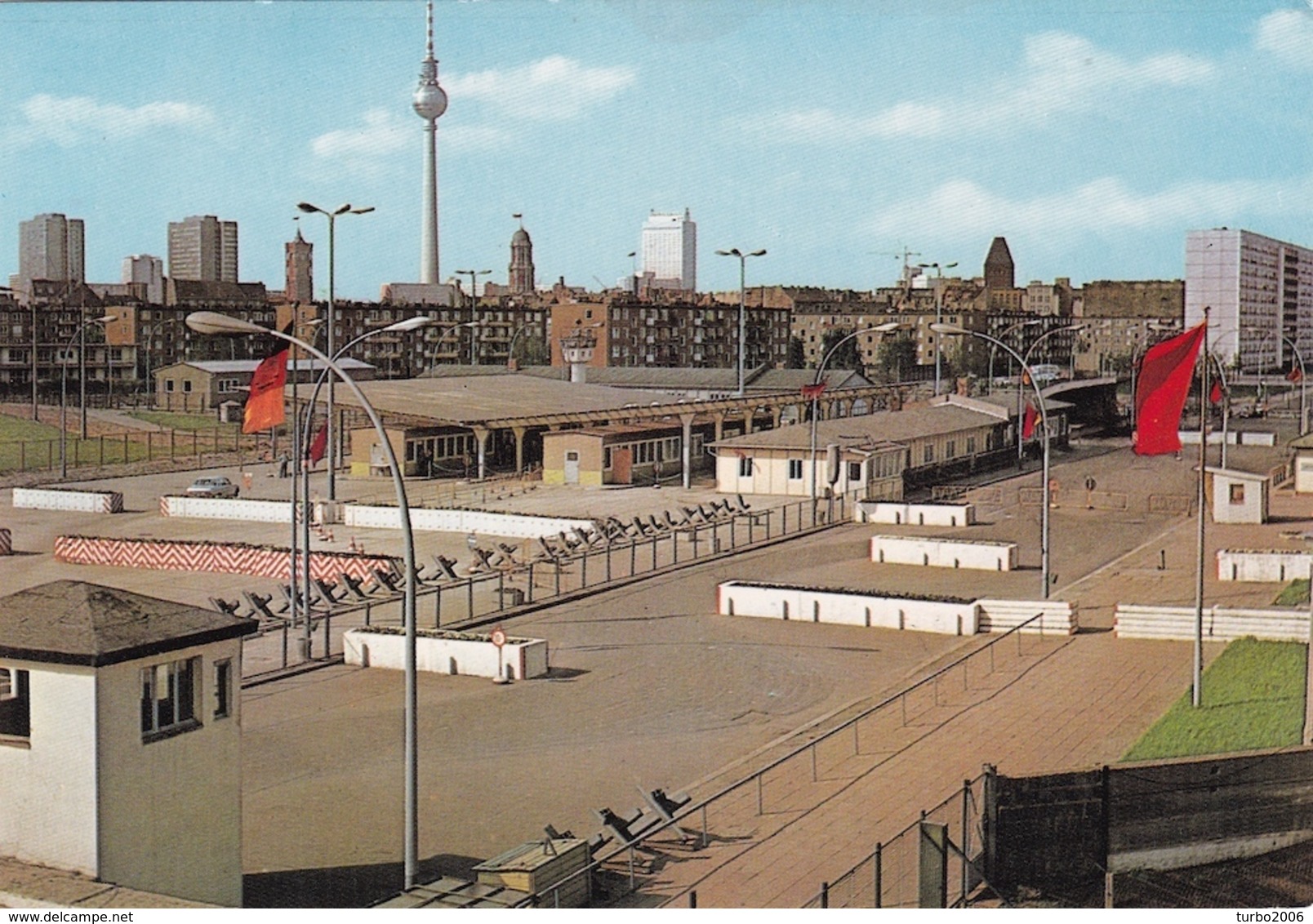 Ca. 1980 Berlin Grenzübergang Heinrich Heine Strasse Kleur Blanco - Douane