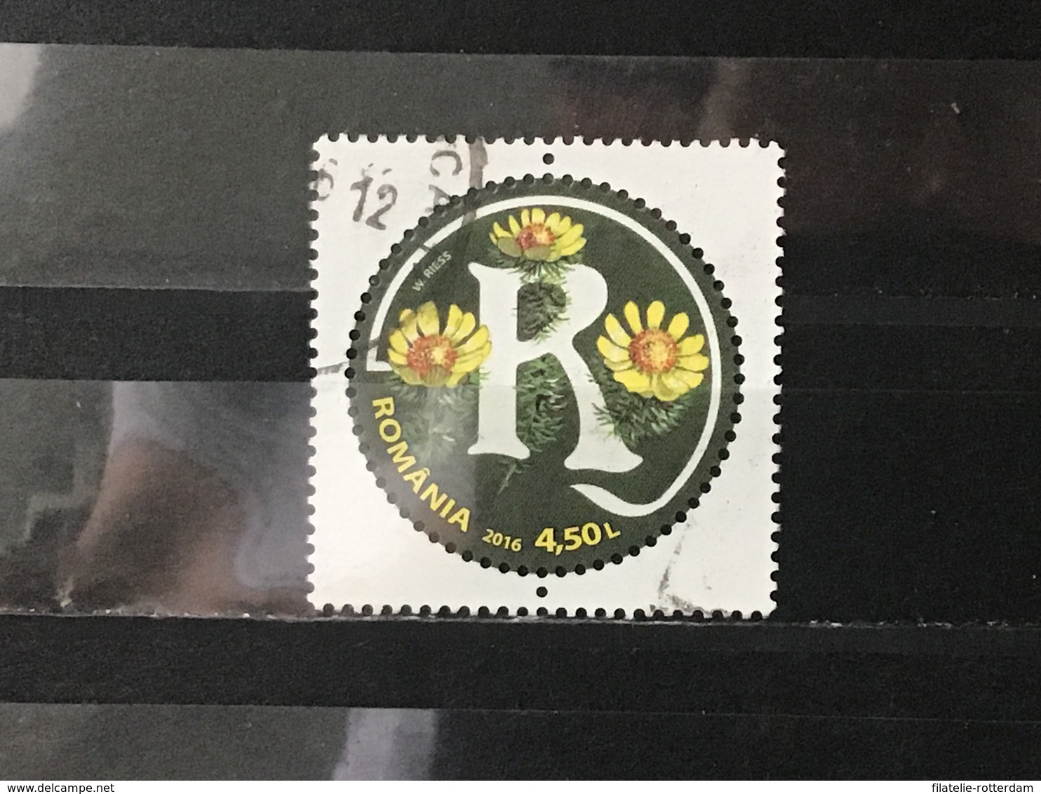 Roemenië / Romania - Bloemen Alfabet (4.50) 2016 - Used Stamps