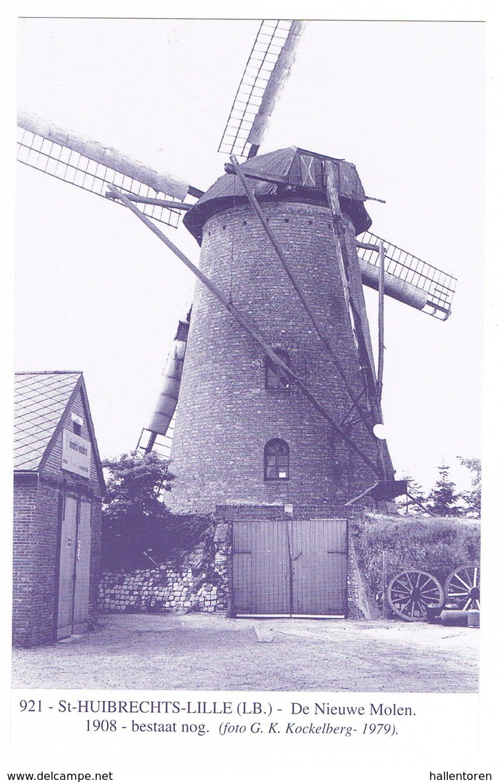 Sint-Huibrechts-Lille: De Nieuwe Molen ( 2 Scans) - Autres & Non Classés